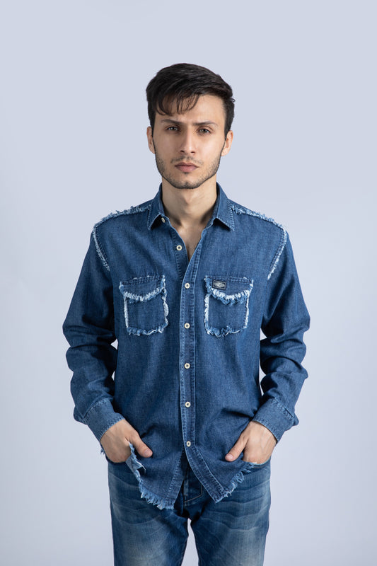 Denim Deconstructed Shirt