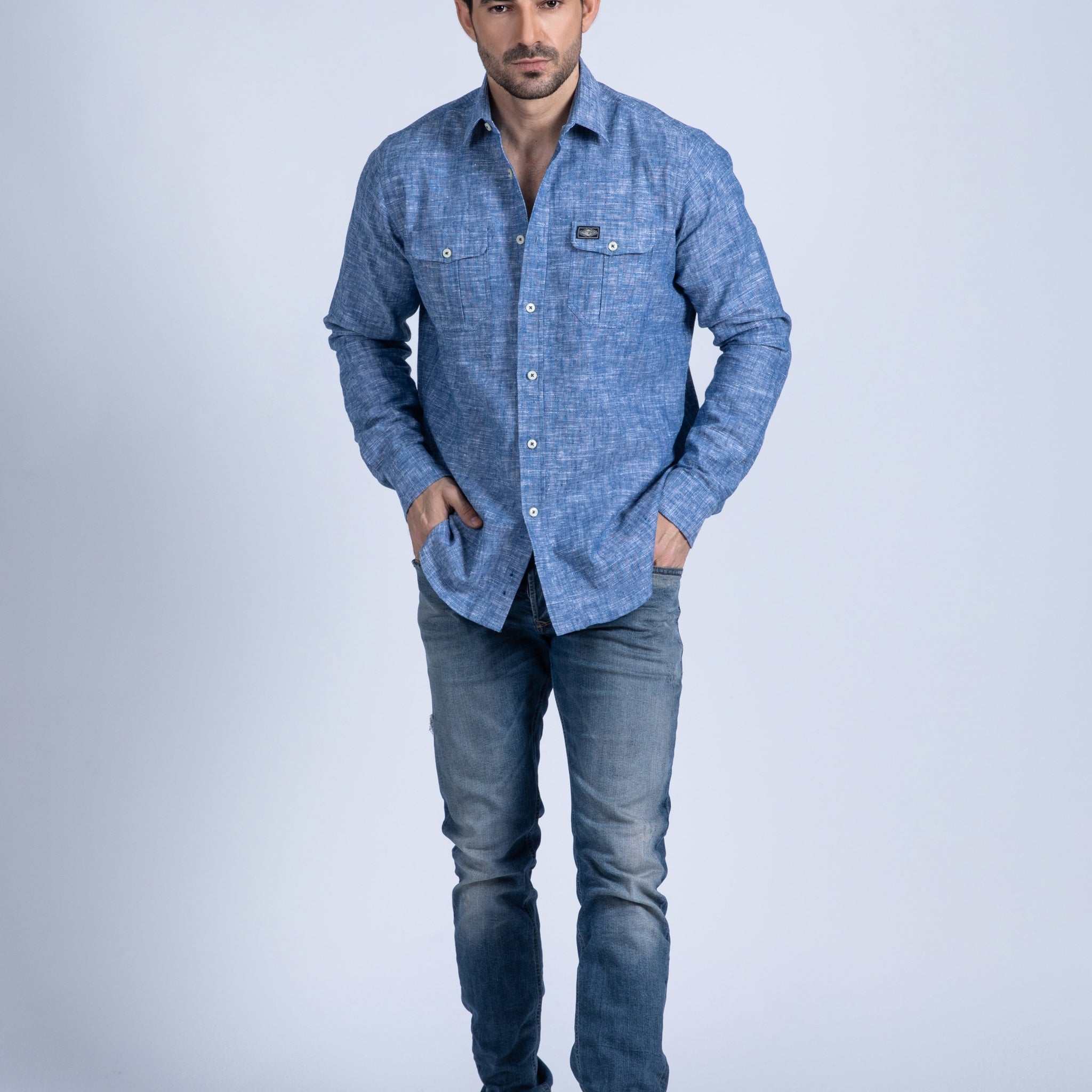 Prominent Chambray Shirt