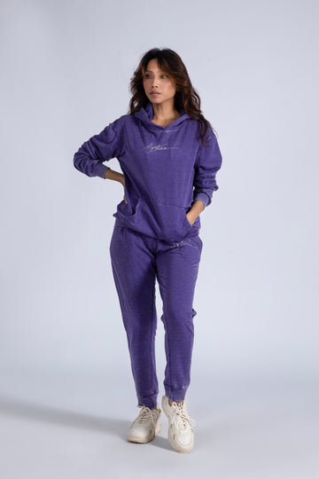 Light Fleece Hoody With Pant Set