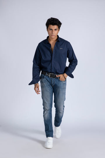 Stretch Poplin Shirt