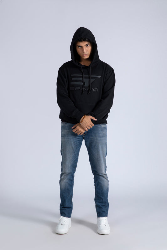 Embossed Hoodie