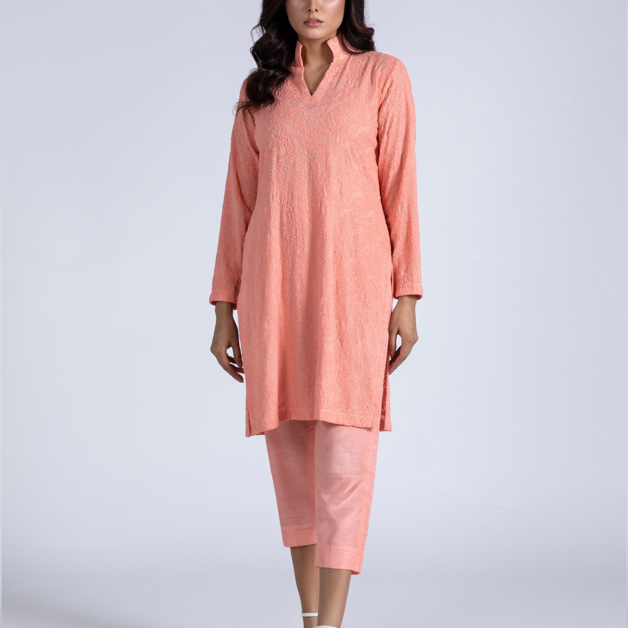 AOE Poplin Tunic With Pant Set