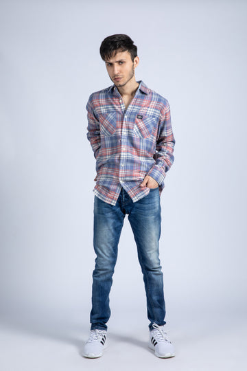 Y/D flannel shirt